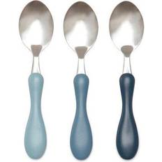 Sebra Children's Cutlery Sebra Spoon Set 3-pack Powder Blue