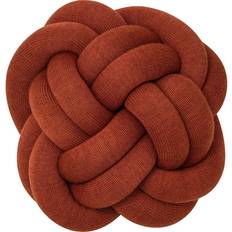 Wool Complete Decoration Pillows Design House Stockholm Knot Ocher/Yellow Complete Decoration Pillows Orange (30x30cm)