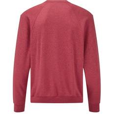 Sweatshirts - Women Jumpers Fruit of the Loom Classic Raglan Sweatshirt - Heather Red