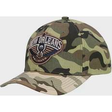 Mitchell & Ness New Orleans Pelicans Woodland Desert Snapback Cap Sr