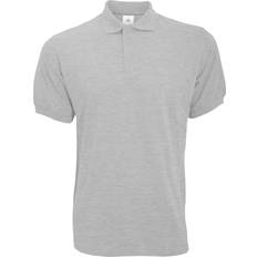 B&C Collection Safran Short-Sleeved Polo Shirt M - Ash
