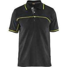 Blåkläder Polo Shirt - Black/Hi-Vis Yellow