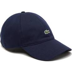 Lacoste Blue - Men Accessories Lacoste Twill Cap Unisex - Navy Blue