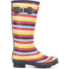 Multicoloured Wellingtons Regatta Fairweather II Welly - Multicolor