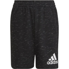 Adidas Junior Future Icons Badge Of Sport Shorts - Black Melange/White (HP0919)