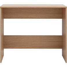 GFW Piro Oak Effect Writing Desk 39.6x90cm