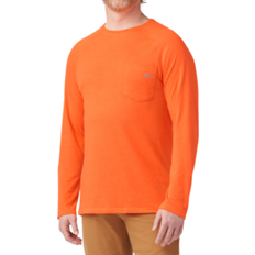 Dickies Cooling Long Sleeve T-shirt M - Bright Orange