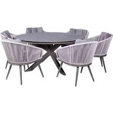 Round Patio Dining Sets Royalcraft Aspen Patio Dining Set, 1 Table incl. 6 Chairs