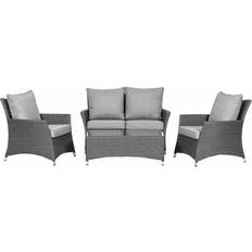 Grey Outdoor Lounge Sets Royalcraft Paris Outdoor Lounge Set, 1 Table incl. 2 Chairs