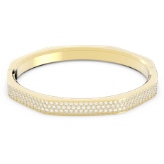 Swarovski Dextera Octagon Bangle - Gold/Transparent