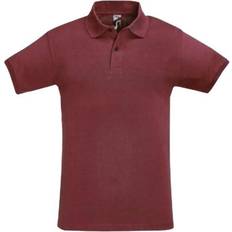 Sols Men's Polo Shirt - Burgundy