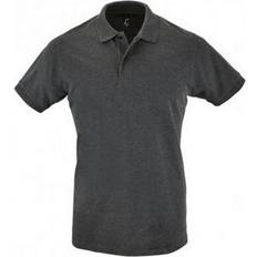 Sols Men's Polo Shirt - Charcoal Melange