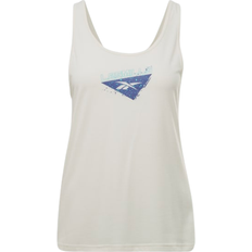 Reebok Les Mills Supremium Graphic Tank Top - Classic White