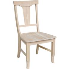 International Concepts Unfinished Kitchen Chair 99.1cm 2pcs