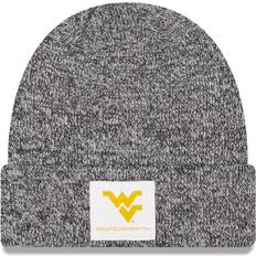 New Era West Virginia Mountaineers Hamilton Cuffed Knit Hat - Heathered Black