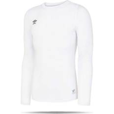 Umbro Core LS Crew Baselayer - White