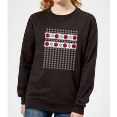 Marvel Deadpool Snowflakes Women's Christmas Sweatshirt