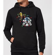 Star Wars Tangled Fairy Lights Droids Christmas Hoodie