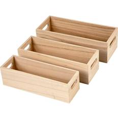 Creativ Company 26.5x11cm Storage Box 3pcs