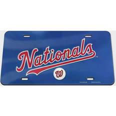 WinCraft Washington Nationals Crystal Mirror License Plate