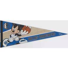 Basketball Sports Fan Products WinCraft Dallas Mavericks Disney Mickey Mouse Premium Pennant