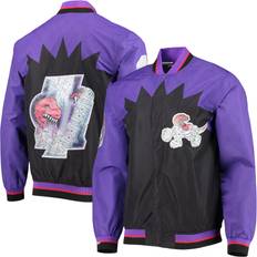 Mitchell & Ness Toronto Raptors Hardwood Classics 75th Anniversary Authentic Warmup Full Snap Jacket Sr