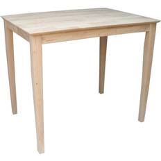 International Concepts Unfinished Dining Table 76.2x106.7cm