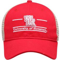 The Game Men's Houston Cougars Split Bar Trucker Adjustable Hat - Red