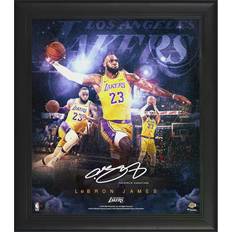 Fanatics Los Angeles Lakers LeBron James Framed Stars of the Game Collage - Facsimile Signature