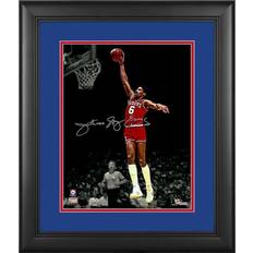 Fanatics Philadelphia 76ers Julius Erving Framed Autographed Dunk Spotlight Photograph