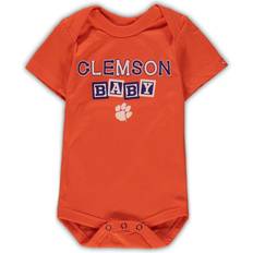 Garb Newborn & Infant Clemson Tigers Baby Block Otis Bodysuit
