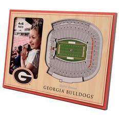 YouTheFan College Stadium-View Picture Frame Georgia Bulldogs Framed Art