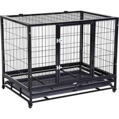 Pawhut Dog Cage 760x1090x870mm 76x87cm