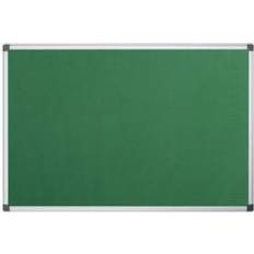 Green Bulletin Boards Bi-Office Maya Notice Board Green Felt