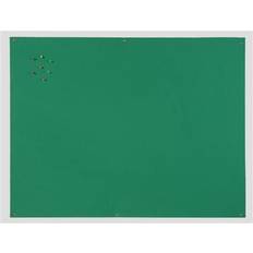 Green Magnet Frames Bi-Office Green Felt Noticeboard Unframed 900x600mm 45515BS