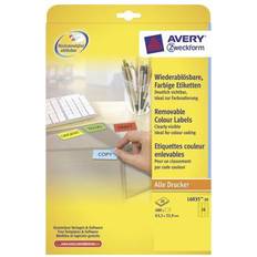 Avery L6035 labels 480 label(s) 33.9 x 63.5 mm