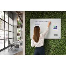 Bi-Office Earth-It Magnetic Enamel Whiteboard Aluminium Frame