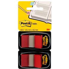 Red Sticky Notes Post-it Index Tabs Red (100 Pack)