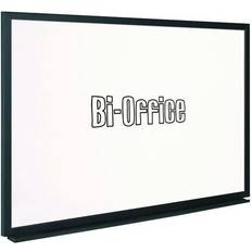 Bi-Office Black Frame Whiteboard 900x600mm