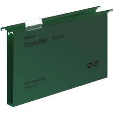 Green Binders & Folders Rexel Crystalfile Extra hanging file