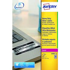 Avery Laser Labels 48 Per Sheet Silver [960 Labels] L6009-20