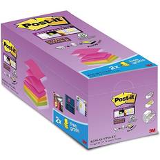 3M Post-it Z-Notes 76 x 76 mm Assorted 16 Pieces of 90 Sheets