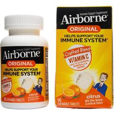 Airborne Original Immune Support Supplement Citrus 96 Chewable Tablets