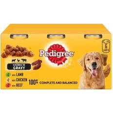 Dogs - Wet Food Pets Pedigree Adult Cuts In Gravy Multi Pack 6 X