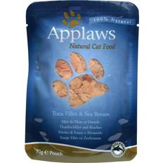 Applaws Adult Cat Food Fish in Broth Pouch Multipack