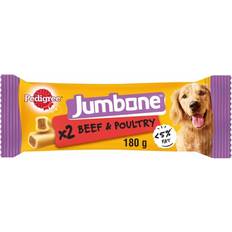 Pedigree Jumbone Beef & Poultry Flavoured 2 Pack 180G