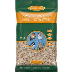 & Jeff Superior Wild Bird Food with Fruit 20kg