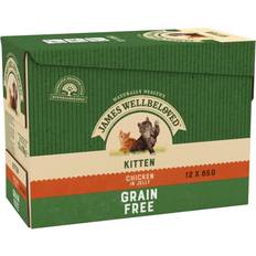 James Wellbeloved Grain Free Kitten Chicken in Jelly 12x85g