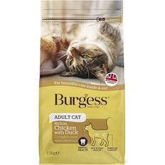 Burgess Cats Pets Burgess Supacat Adult Cat Food British Chicken and Duck 1.5kg (pack