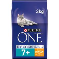 Purina one cat food 3kg Purina ONE Senior 7+ Dry Cat Food Chicken 3kg